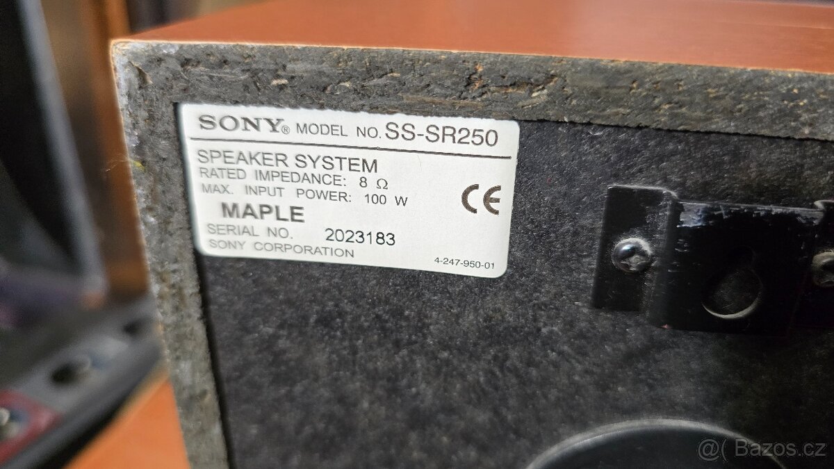 Reprosoustavy SONY - sestava 2x sloupové, 2x satelit, center - 8