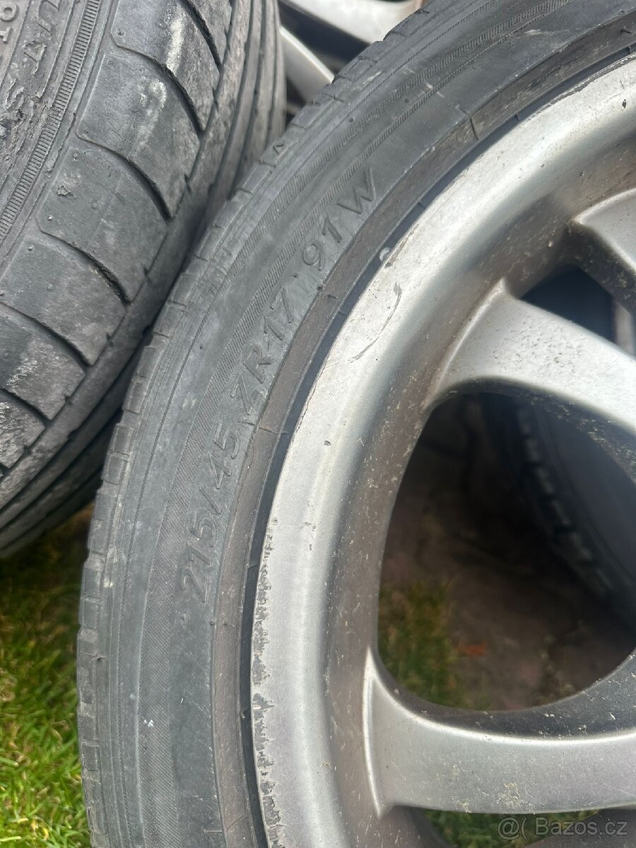 Litá kola s pneu R17,5x100 - 8