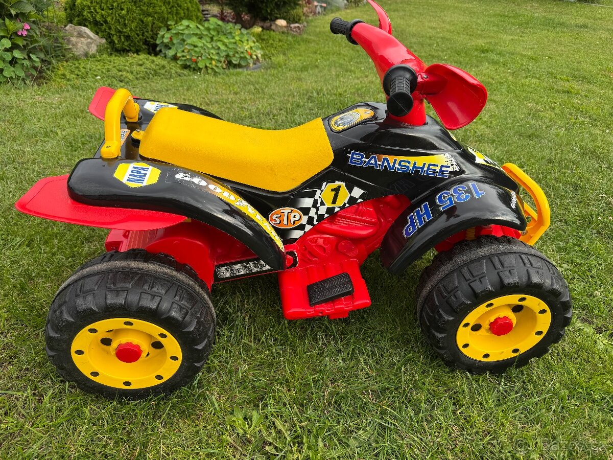 Peg Pérego dětská čtyřkolka elektrická - 8