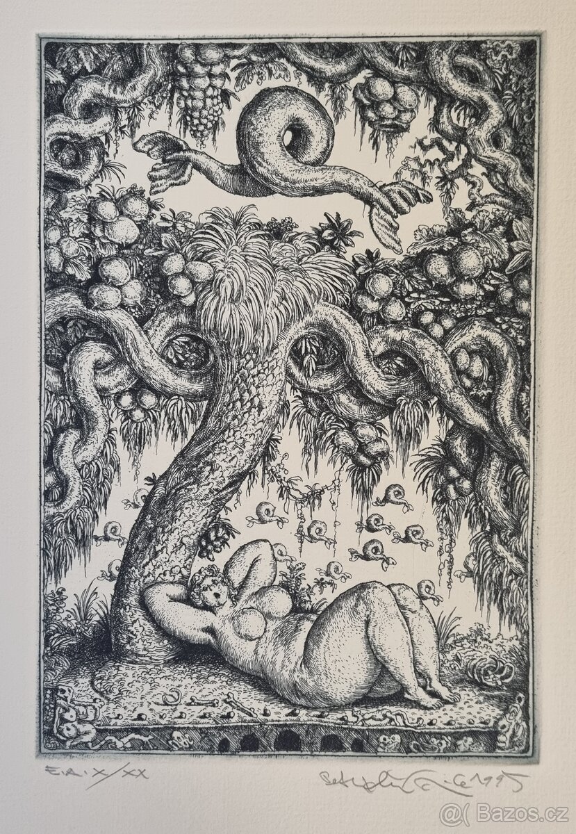 Predám grafické práce Petra Kľúčika. - 8