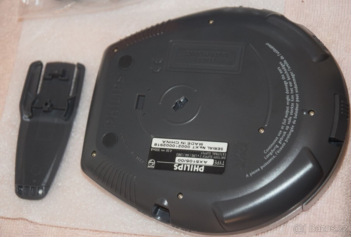 CD přehrávač Philips AX-5105, mnoho příslušenství, nový - 8