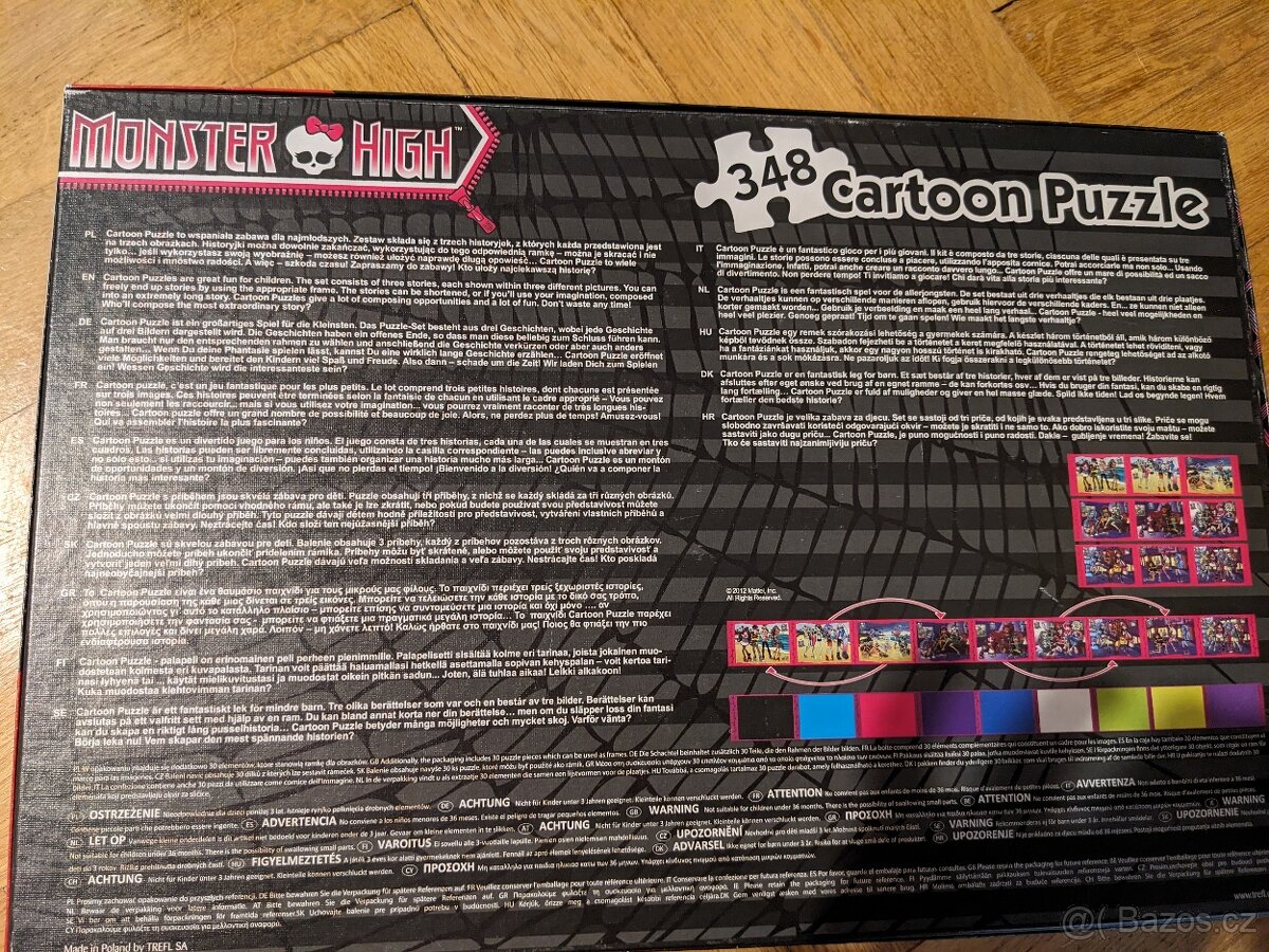Puzzle Monster High - 348 kousků - 8