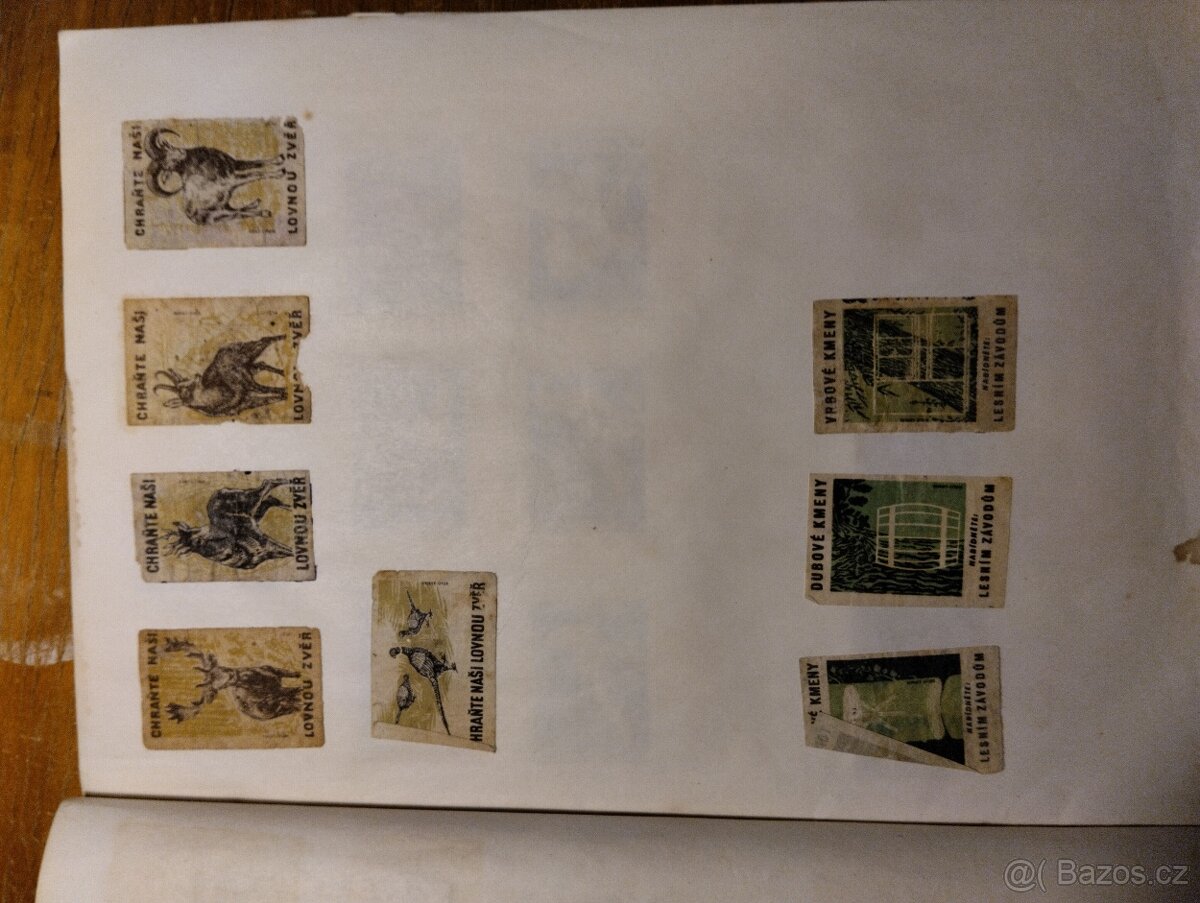 zápalkové nálepky - 8