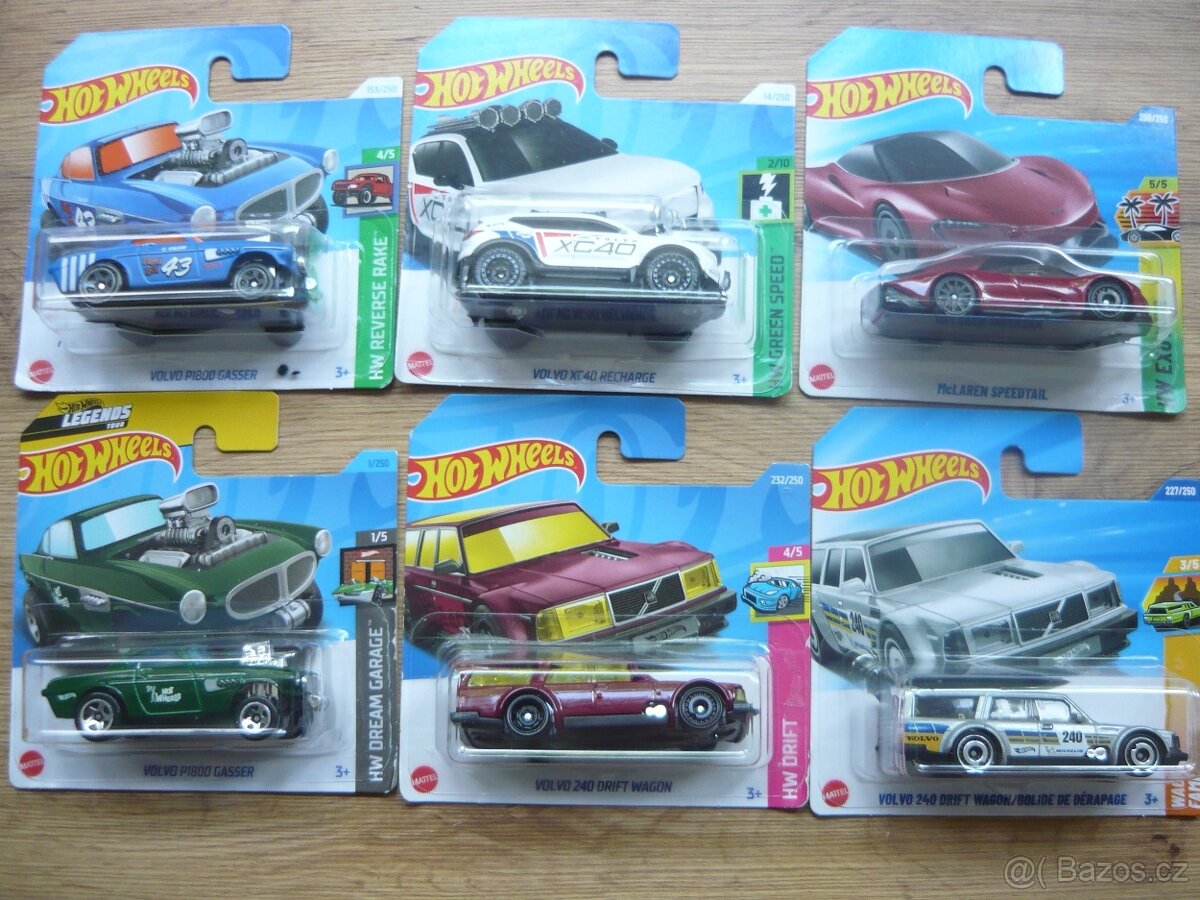 AUTÍČKA HOT WHEELS - 8