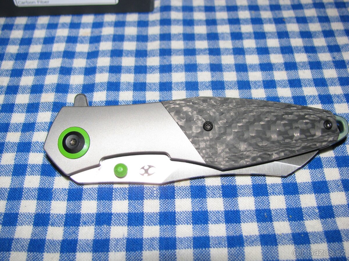 ZAVÍRACÍ NŮŽ - KANSEPT MISTAKEN - OCEL CPM-20CV / TITANIUM - 8