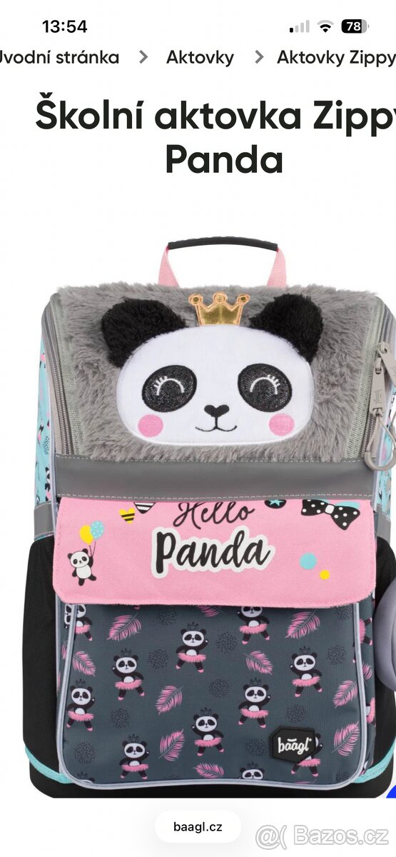 Aktovka Zippy Panda Baagl - 8