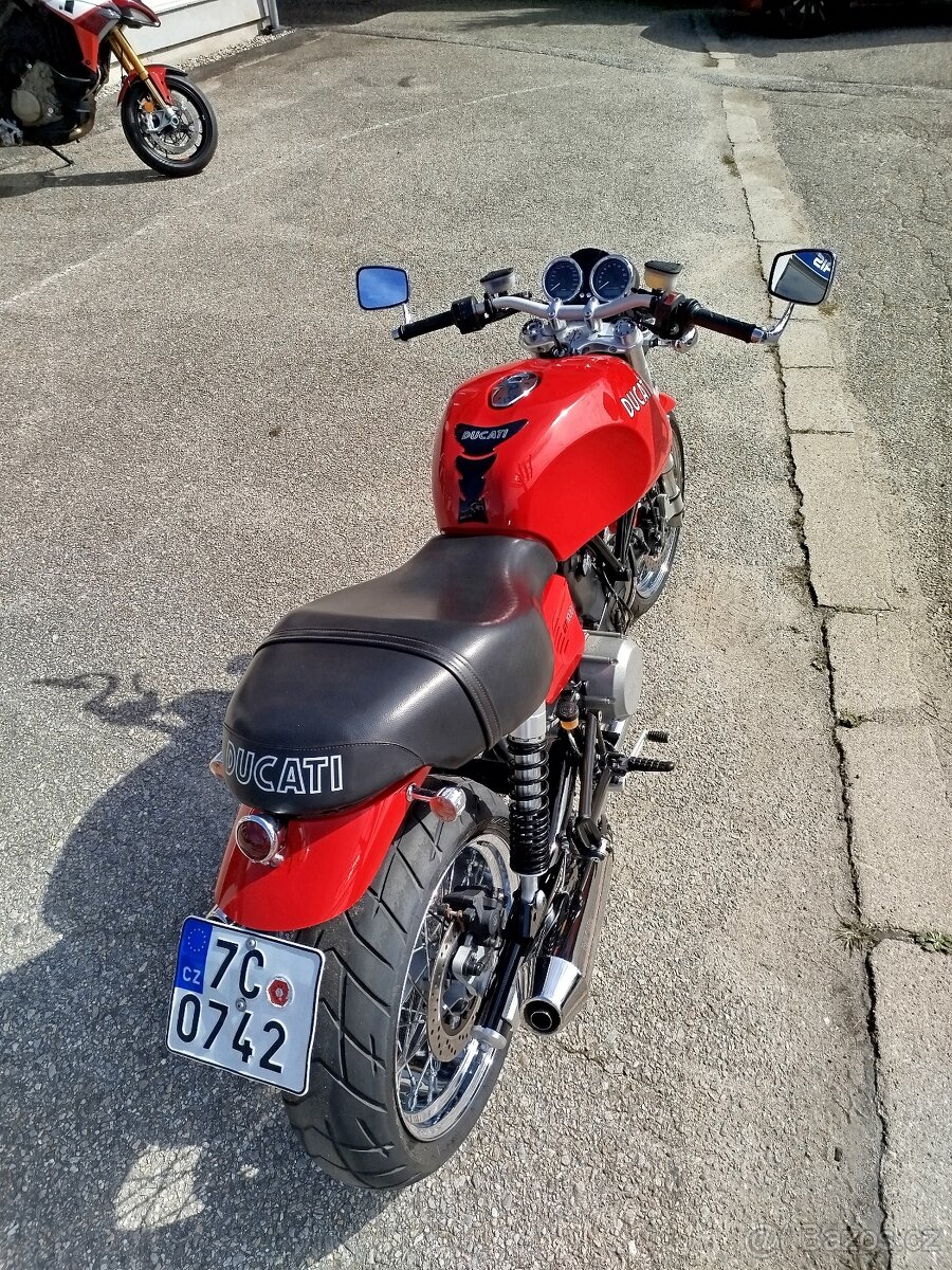 Ducati GT 1000, 1. MAJITEL V ČR, KÁSNÝ STAV, LADĚNÝ VÝFUK - 8
