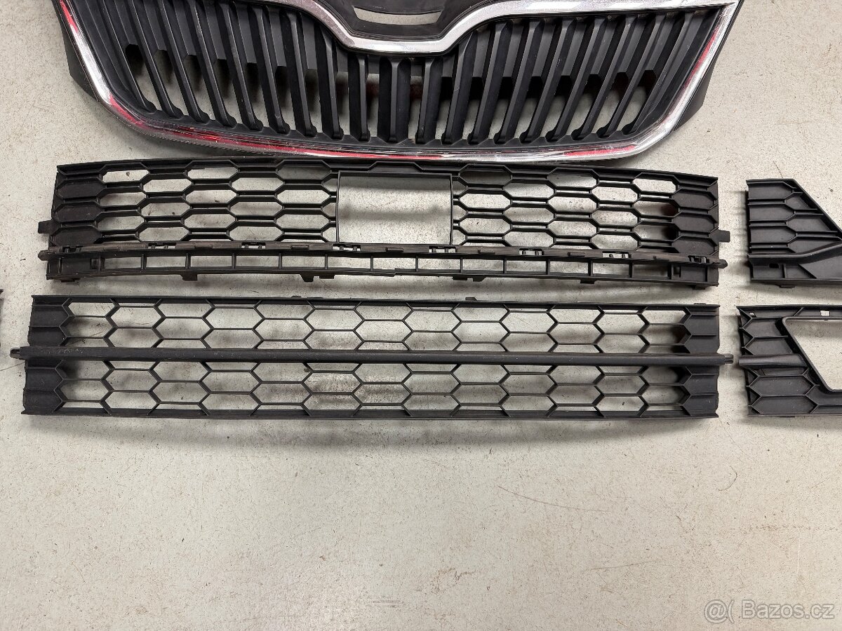 Škoda Rapid maska / mřížky - 8