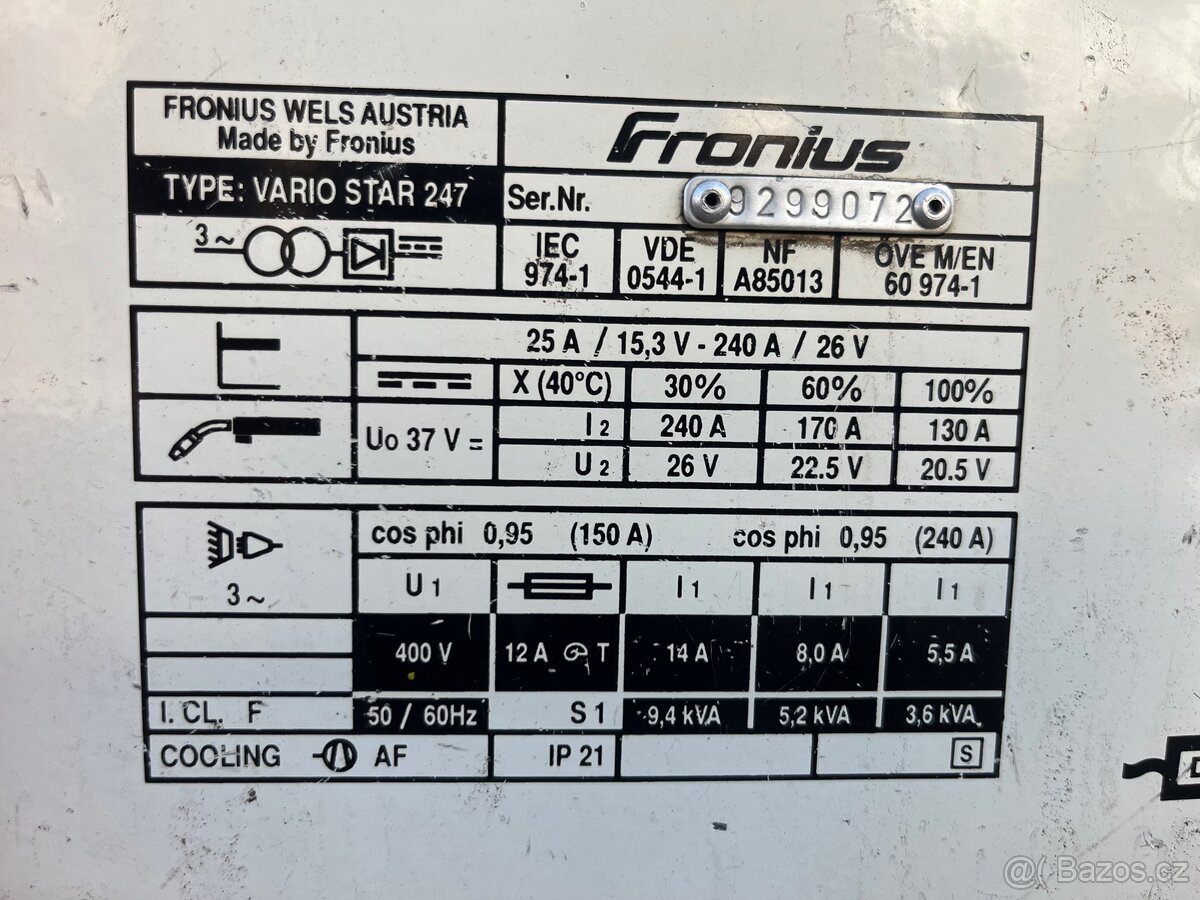 Svářečka co2 Fronius - 8
