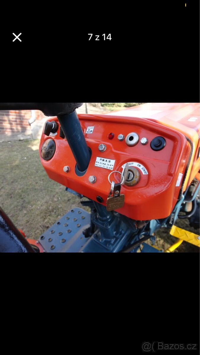 Malotraktor Kubota b5001 - 8