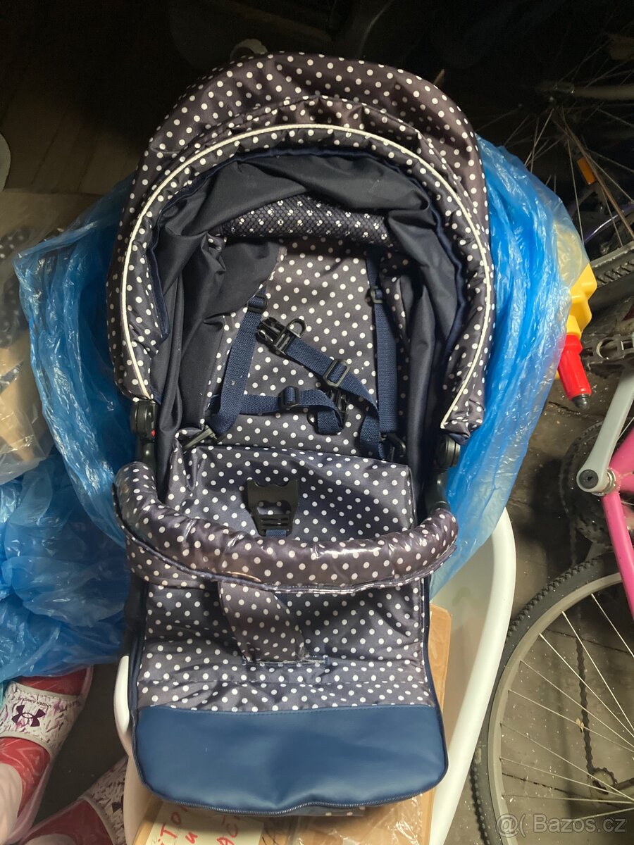 Retro kočárek lonex - 8