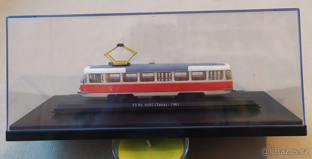 Tramvaj 1:43 1:87. Moskvič 412 1:24 - 8