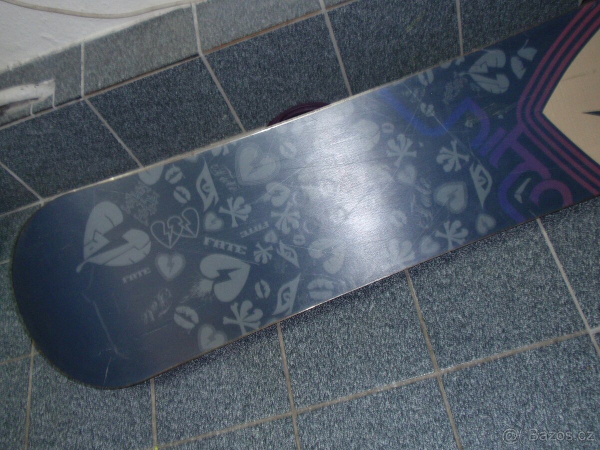 SUPER DÍVČÍ SNOWBOARD NITRO FATE 152 CM+WEDZEW VÁZÁNÍ - 8