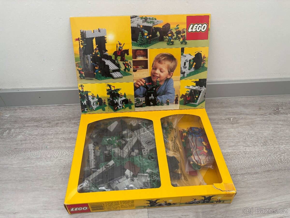 LEGO Castle 6066 Camouflaged Outpost - dvě verze krabice - 8