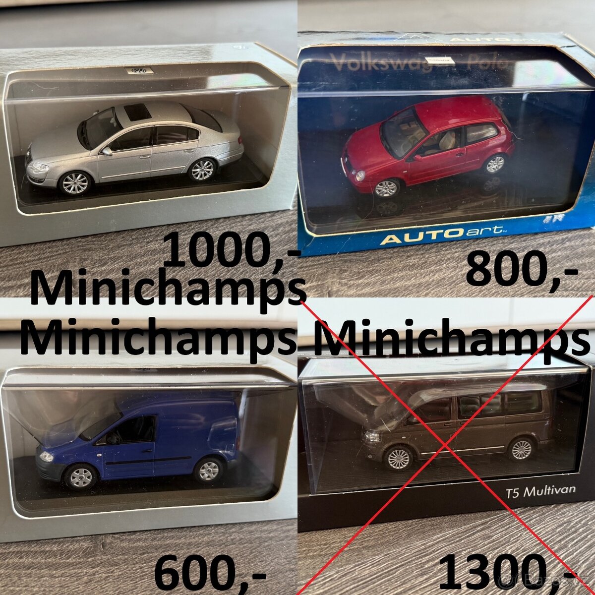 Prodám modely VW Volkswagen 1/43 - 8