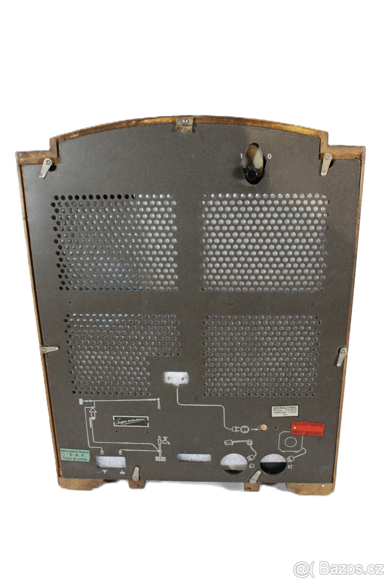 starožitné rádio Philips 640A - 8