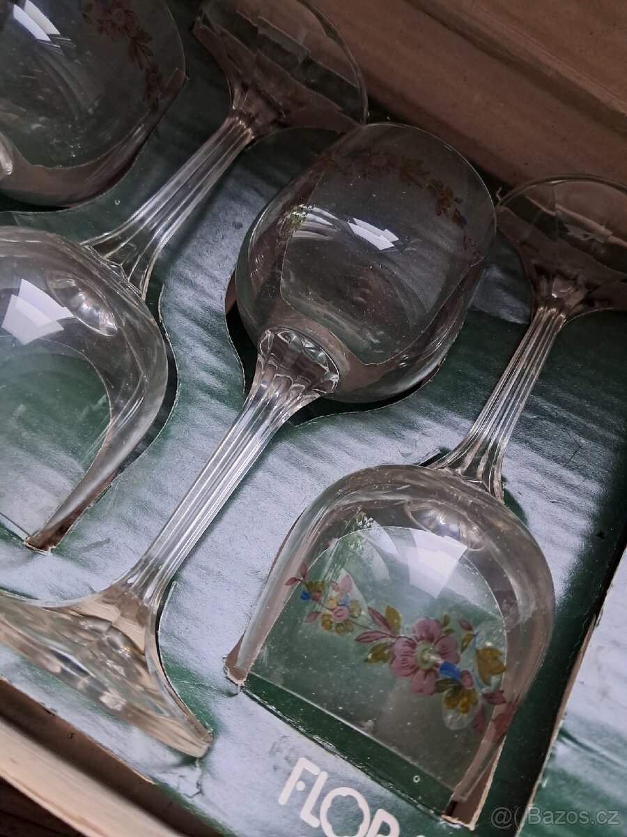 RETRO sklenice sada 6x 150ml - 8