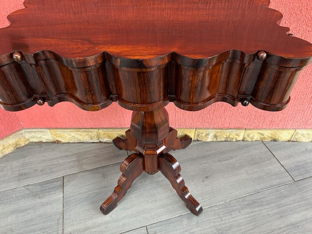 Konzolový stůl biedermeier - originál. - 8