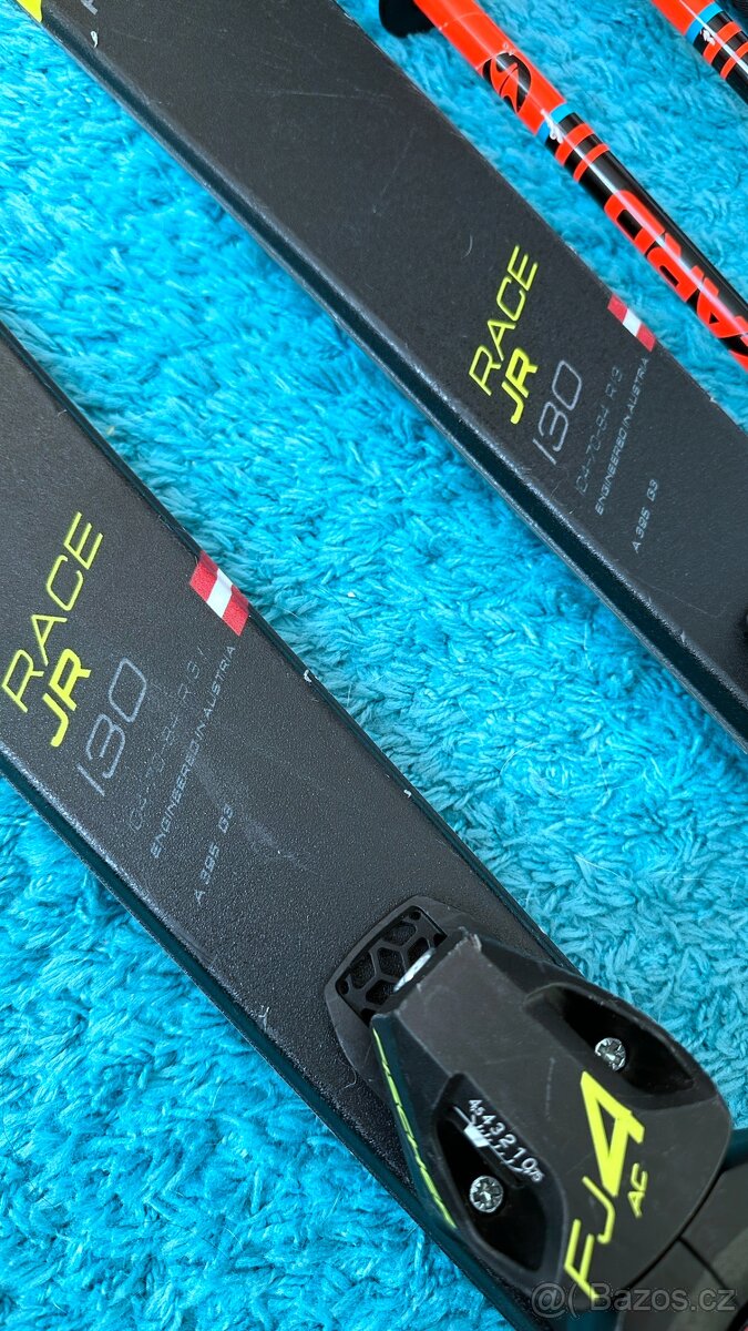 LYŽE JUNIORSKÉ 130 - Fischer RC4 RACE JR+ FJ4 SLR vel. 130 - 8