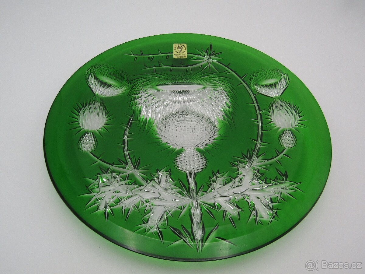 set ceasar crystal barevný křišťál dekor bodlák - 8