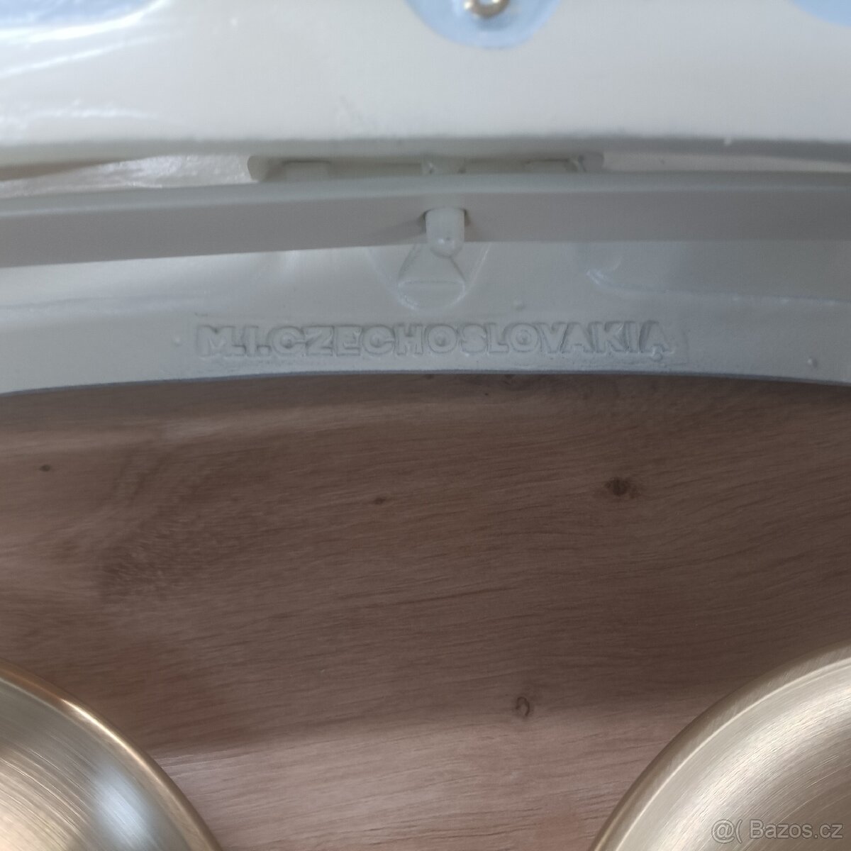 Staré kuchyňské váhy krémové - 8