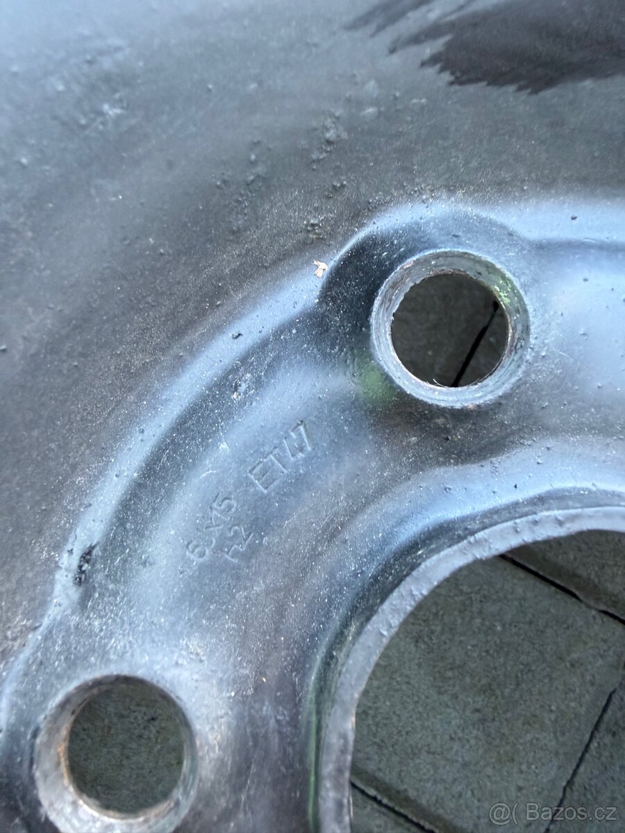 Zimní sada kol 195/65r15 8mm - 8