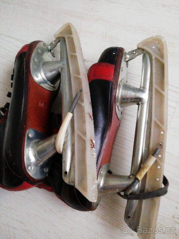 Starožitné brusle vel 40. - 8