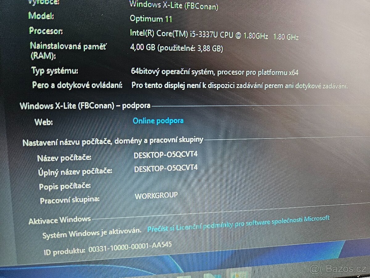 Lenovo IdeaPad U510 i5 SSD - 8