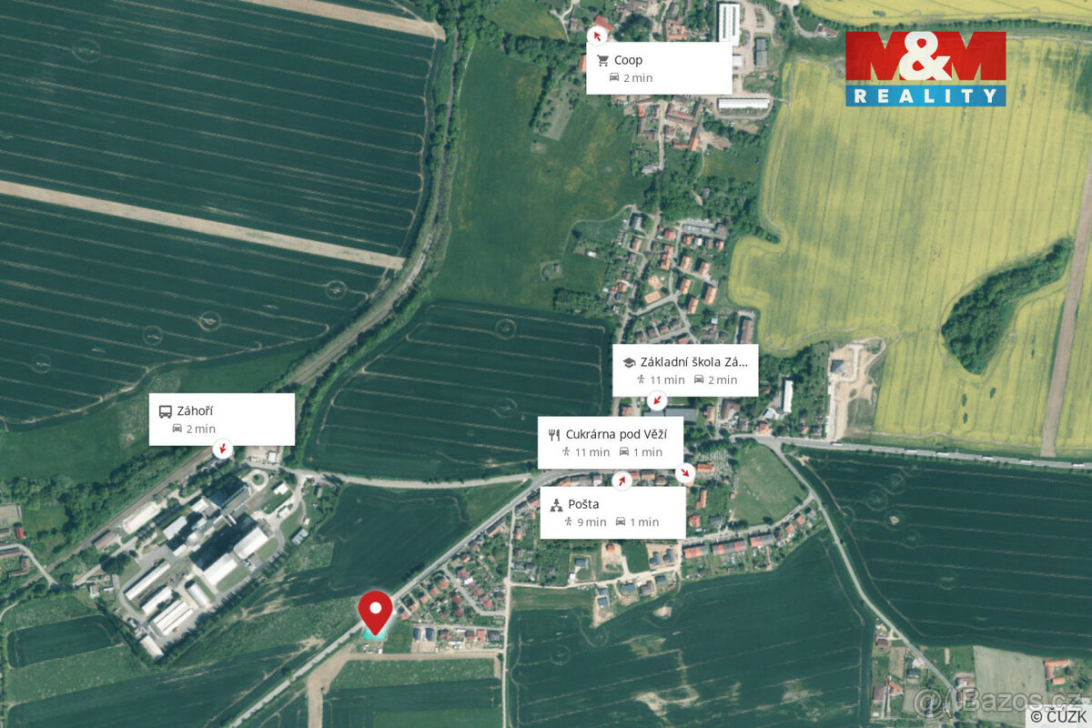 Prodej pozemku, 856 m², Záhoří - 8