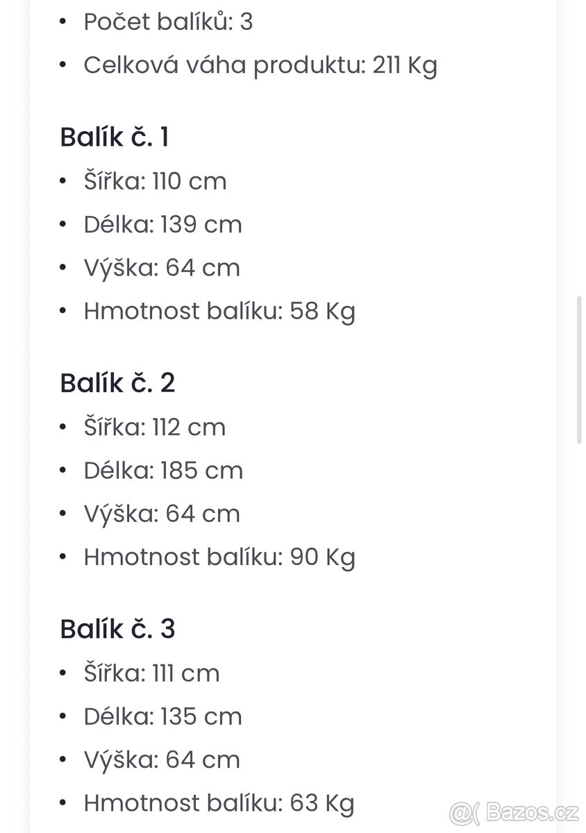 Velká rohová sedačka - levý roh - 8