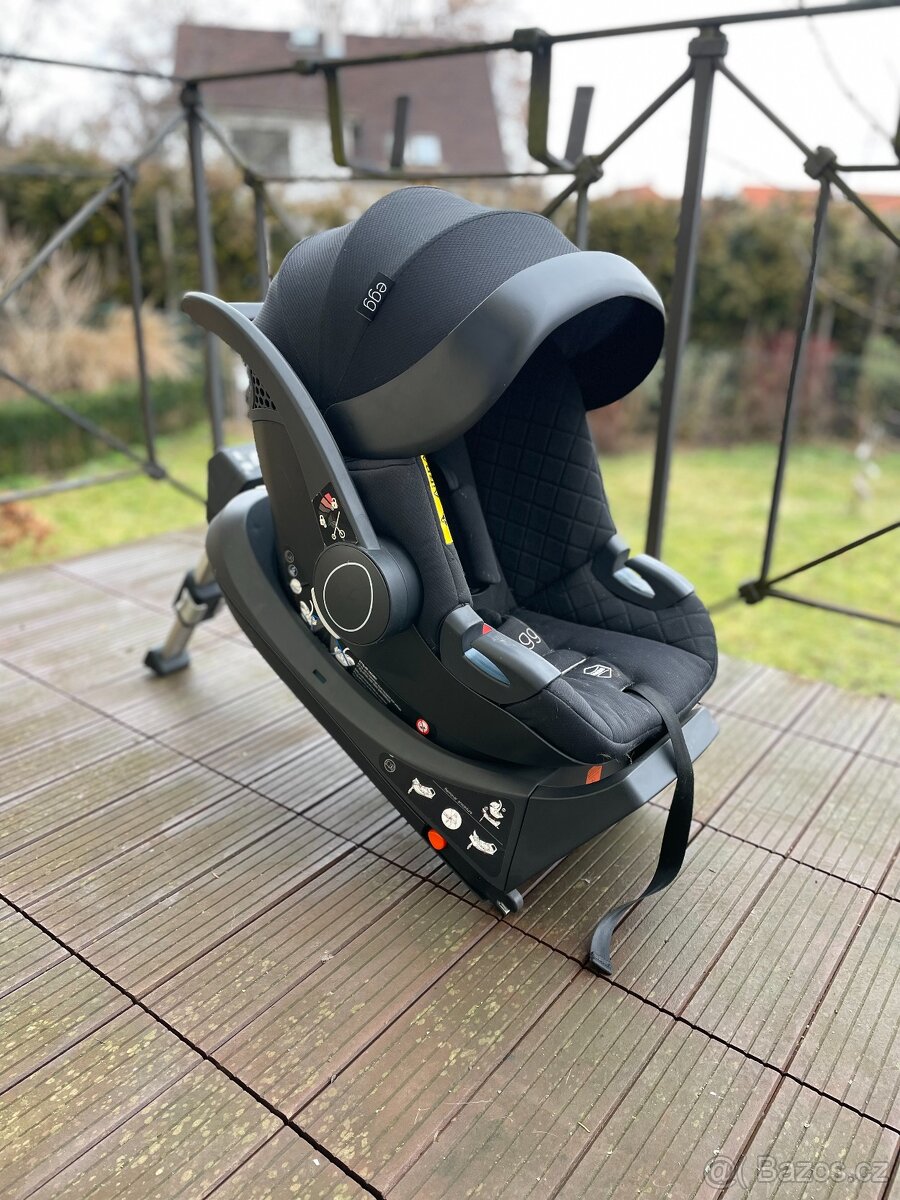 kočárek Egg 2 9v1 2021 Just Black - 8
