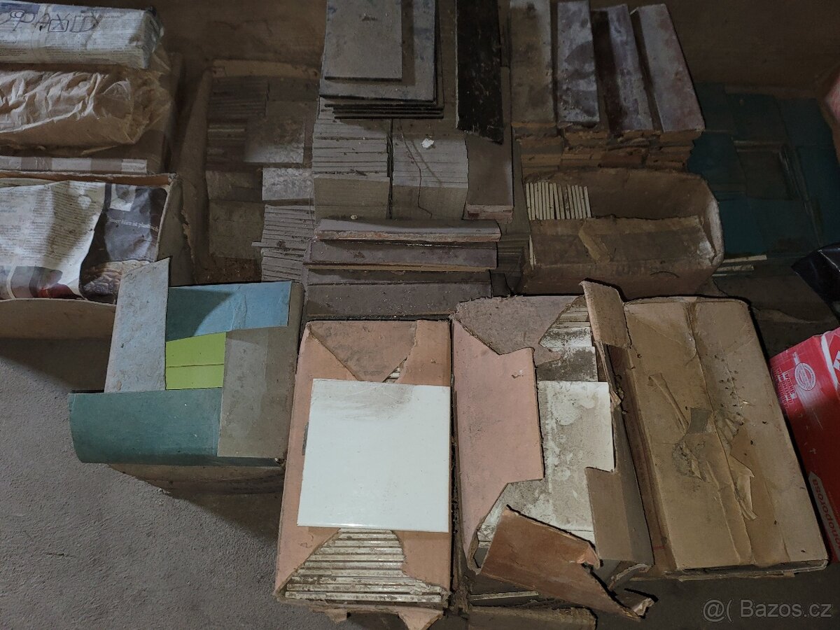 Retro kachličky, dlaždičky, rok 69-75 - 8