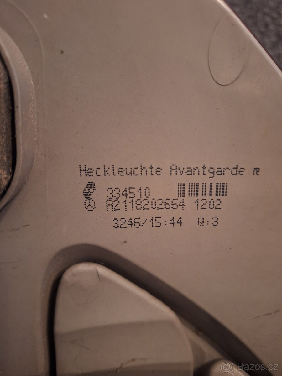 Zadní světlo prave w211 rest - 8