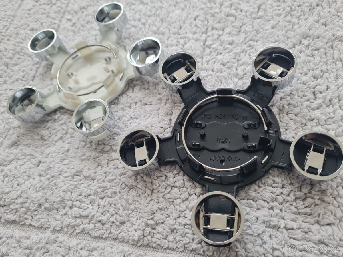 Stredové krytky - pukličky kolies AUDI. - 8