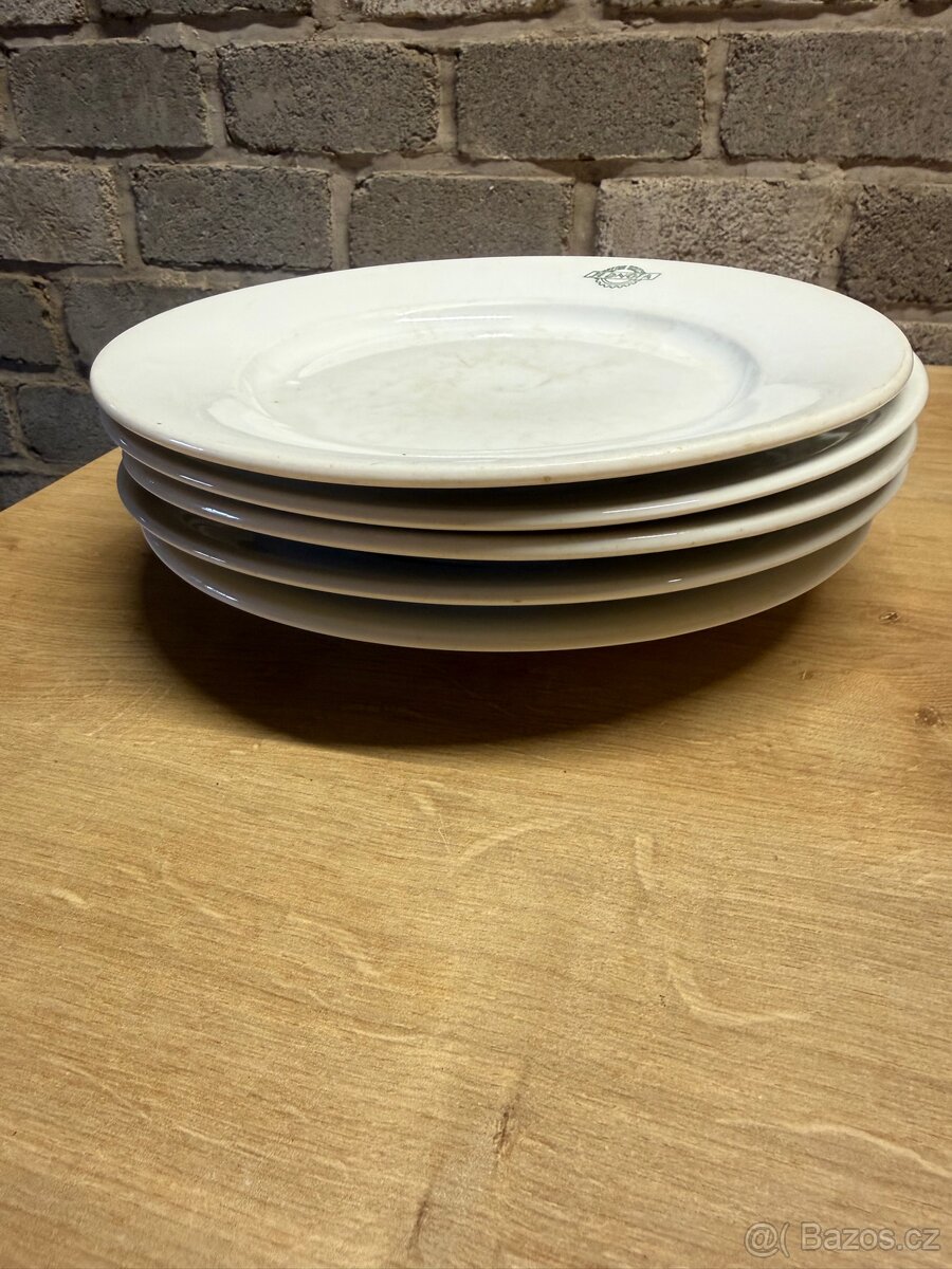 Retro talíře JEDNOTA – 5 ks - 8
