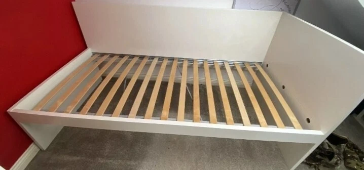 Jednolůžková postel IKEA FLAXA (90x200 cm) – bílá - 8
