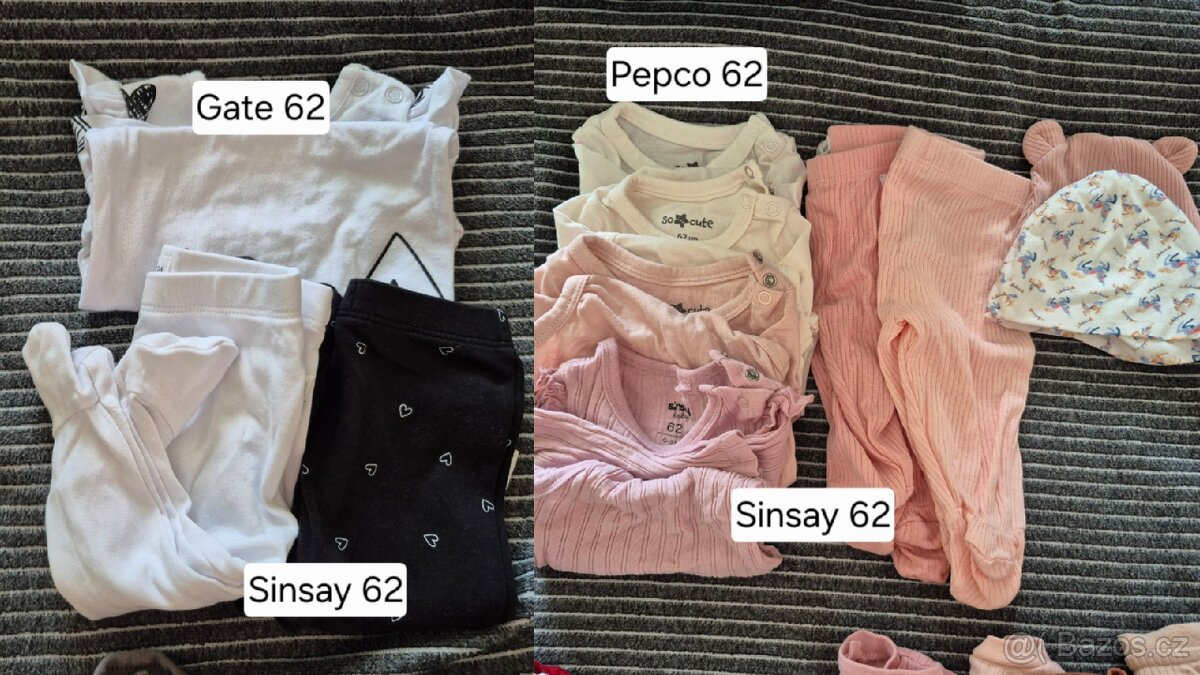 Oblečení pro miminko 50-62 - 8