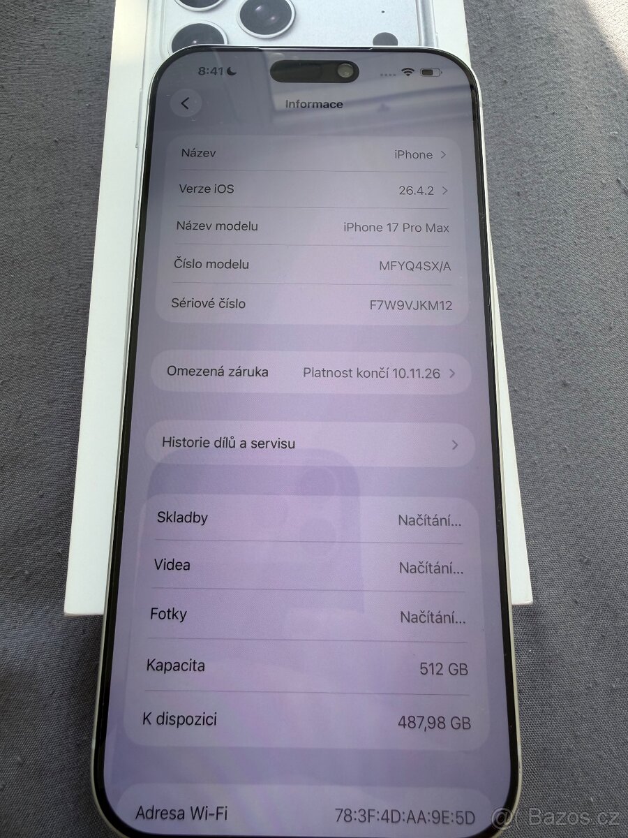 IPhone 17 pro max 512gb - 8