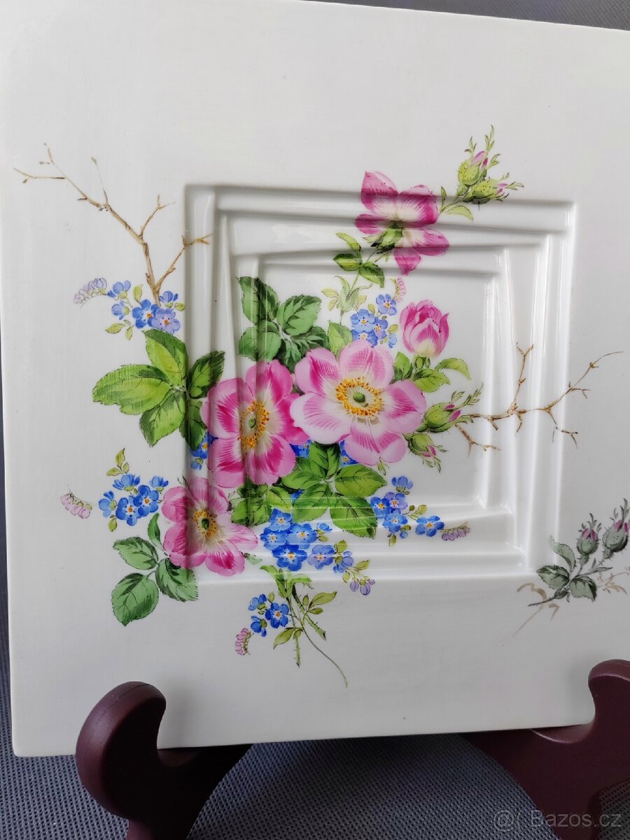 Vynikající obraz z míšeňského porcelánu Arite Meissen - 8