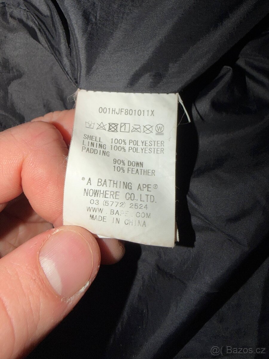 Péřová bunda BAPE - A Bathing Ape Classic Down - 8