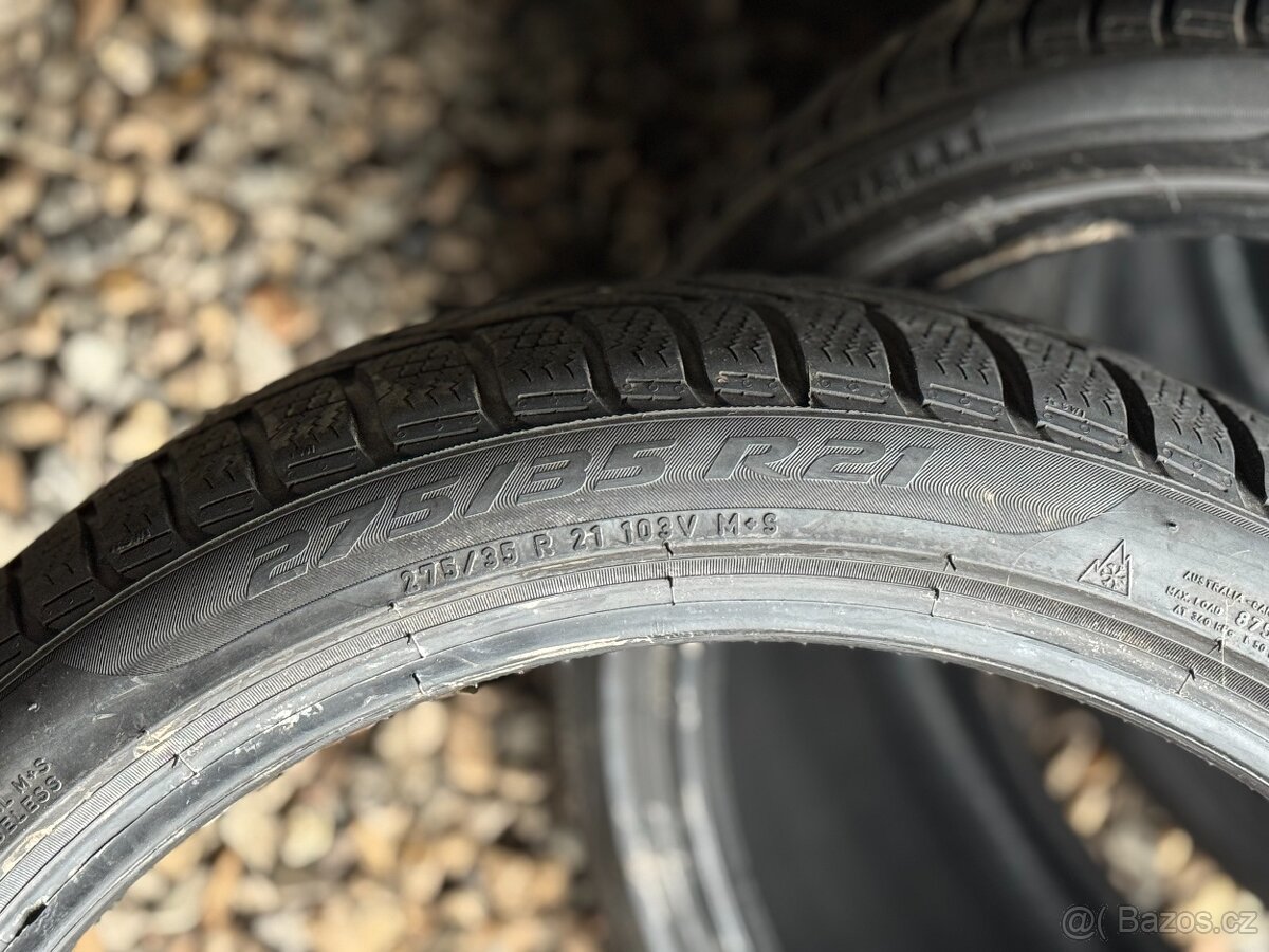 275/35/21 - Pirelli zimní sada pneu - 8