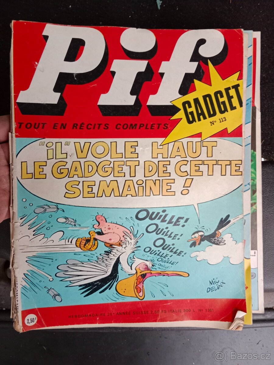 Francouzský komiks PIF - 8