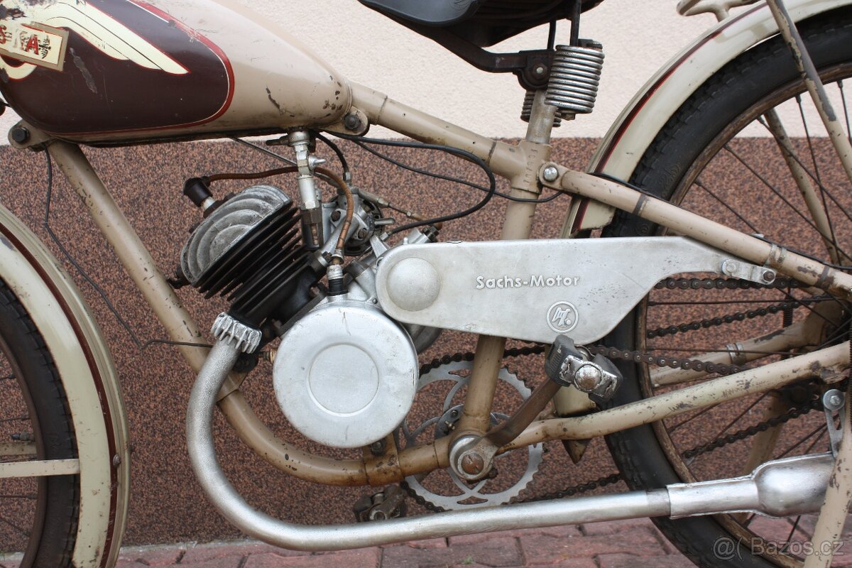 Eska, Es-Ka Mofa 98 1939 - kolo motorisované - 8