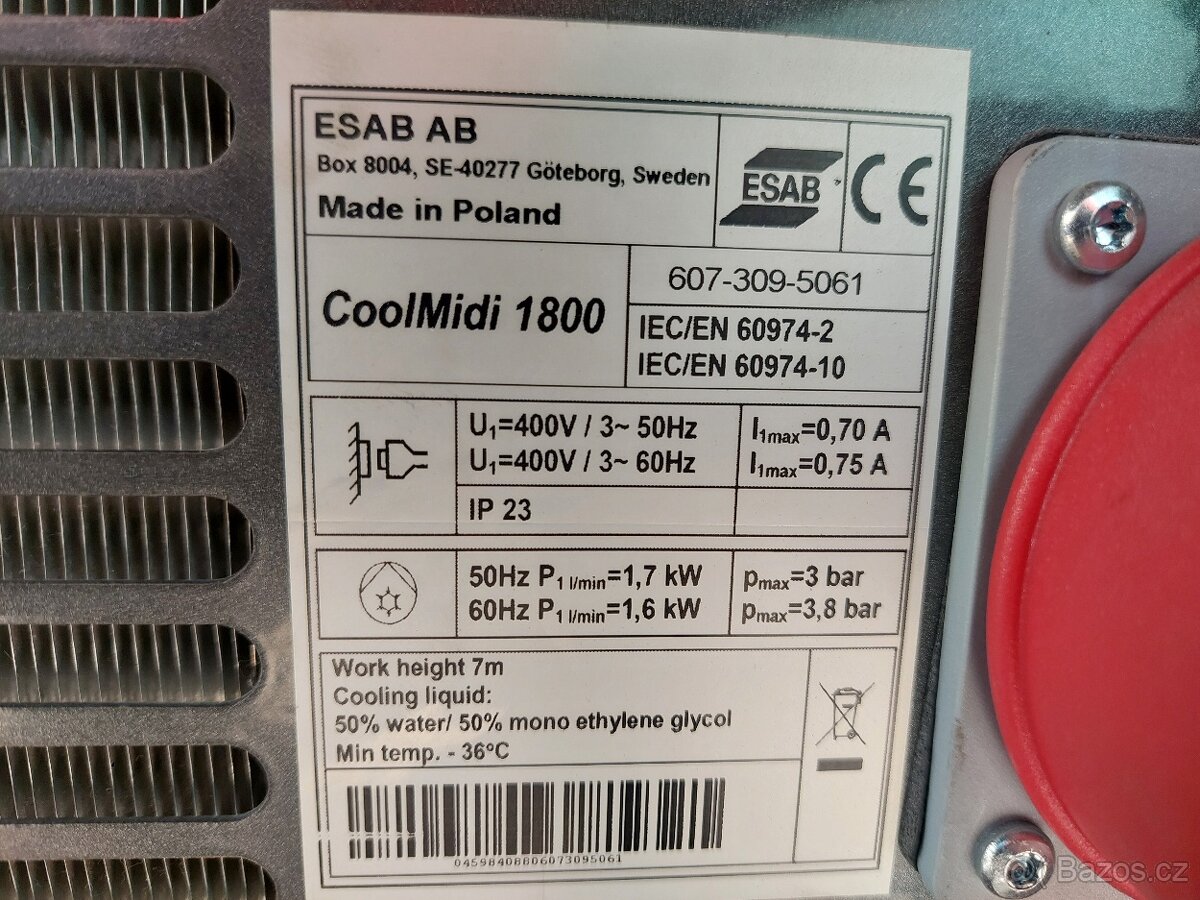 Svářečka Esab Tig 3000i AC/DC - 8