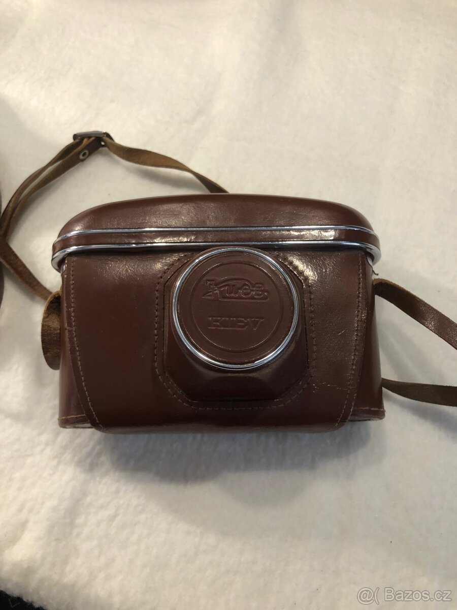 Retro fotoaparát Kiev 4/4A kompletní set - 8