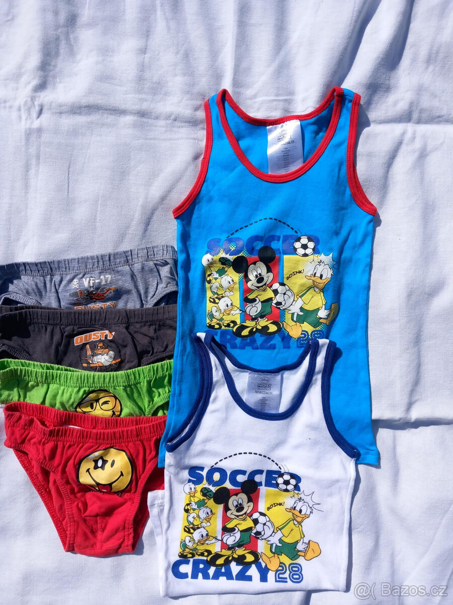dětské oblečení - komplet 22 ks - vel. 122 - 8