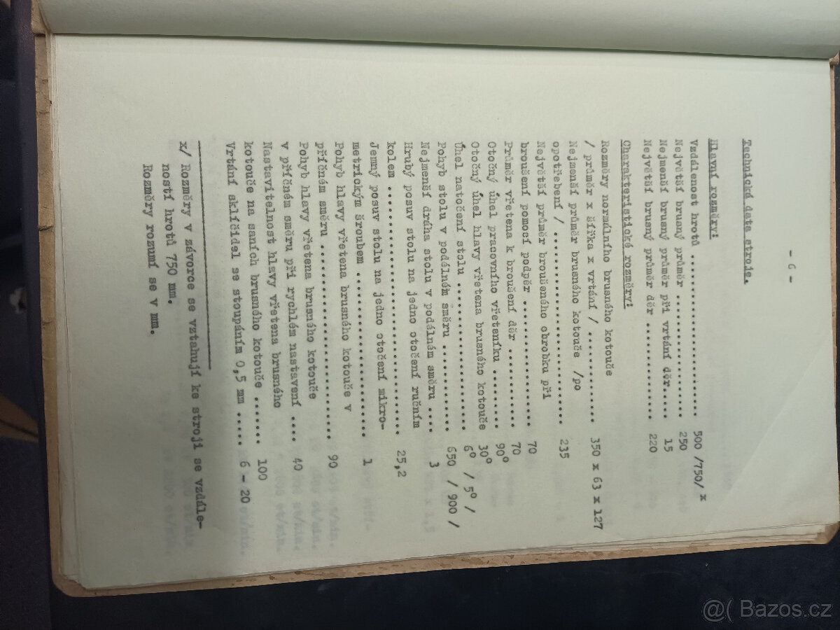 Hrotová bruska (bruska na kulato) KU250/750 - 8