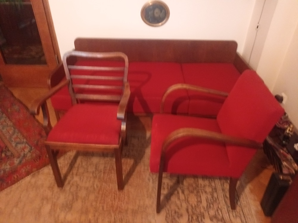 Pohovka a 2 křesílka - 8