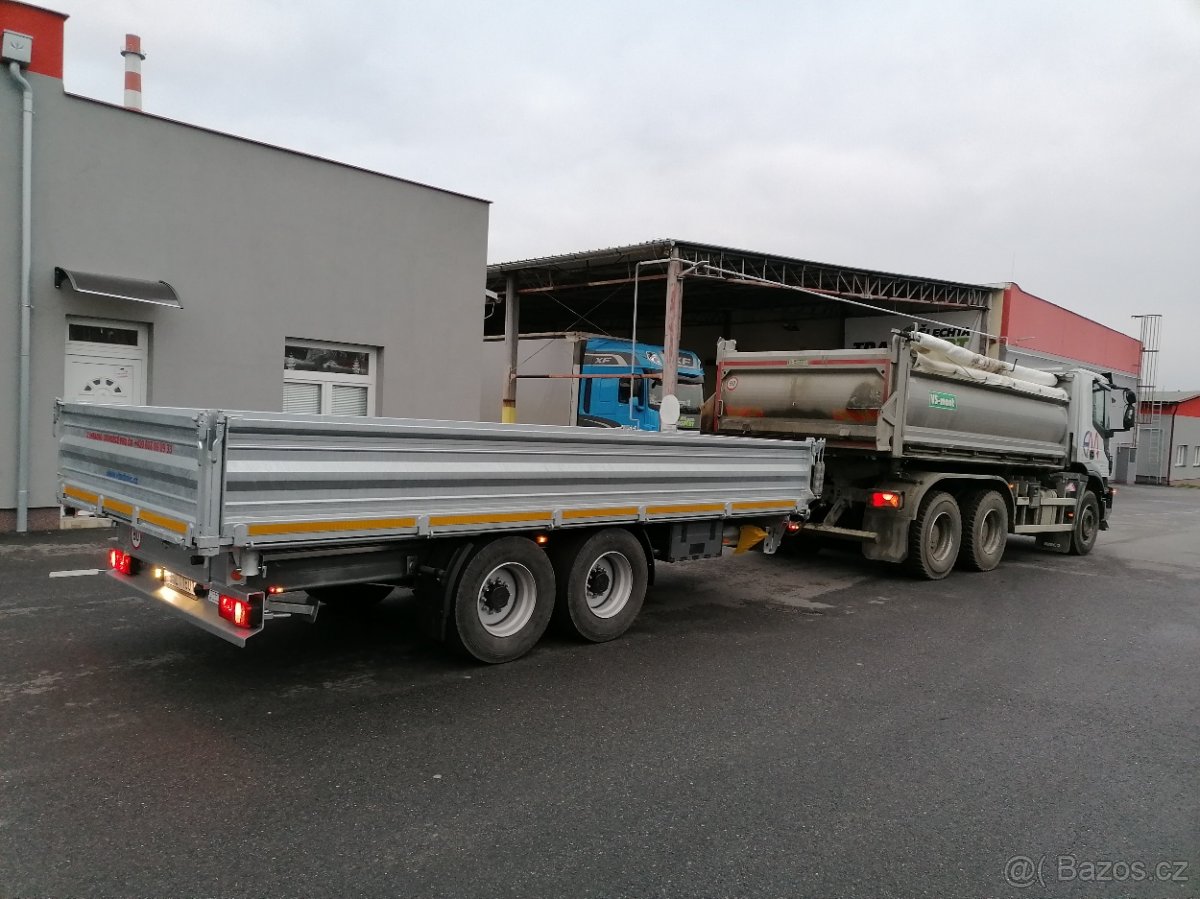 Nákladní přívěs vlek podvalnik sklápěč kára - 8