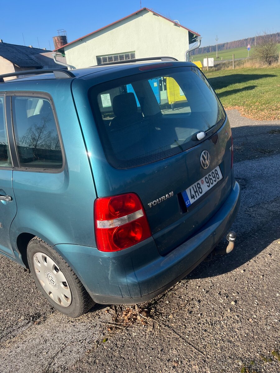 Vw touran 1.9TDI 7míst na ND - 8